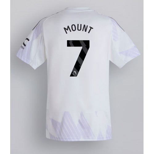 Manchester United Mason Mount #7 Replika Bortatröja 2025-26 Kortärmad Manchester United Mason Mount #7 Replika Bortatröja 2025-26 Kortärmad